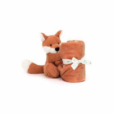 Jellycat Bashful Fox Cub Soothers New Zealand | SZRKV6791